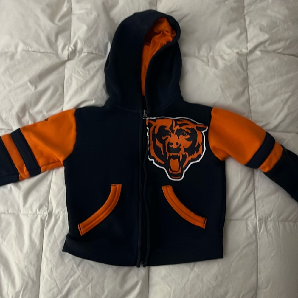 NFL 2t Chicago Bears zip up hoodie